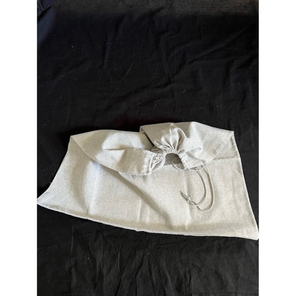 Authentic Aquatalia Storage Drawstring Dust Bag Cotton Gray 19" x 21" - Picture 7 of 7
